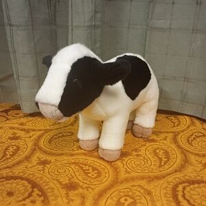 NWOT 2023 Aurora World Miyoni Premium Collection Realistic Cow Plush Toy 10"